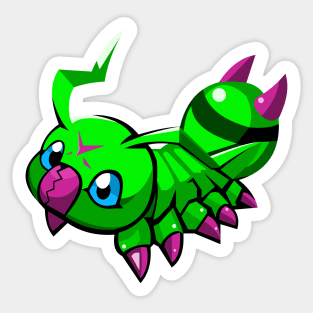 digimon wormon Sticker